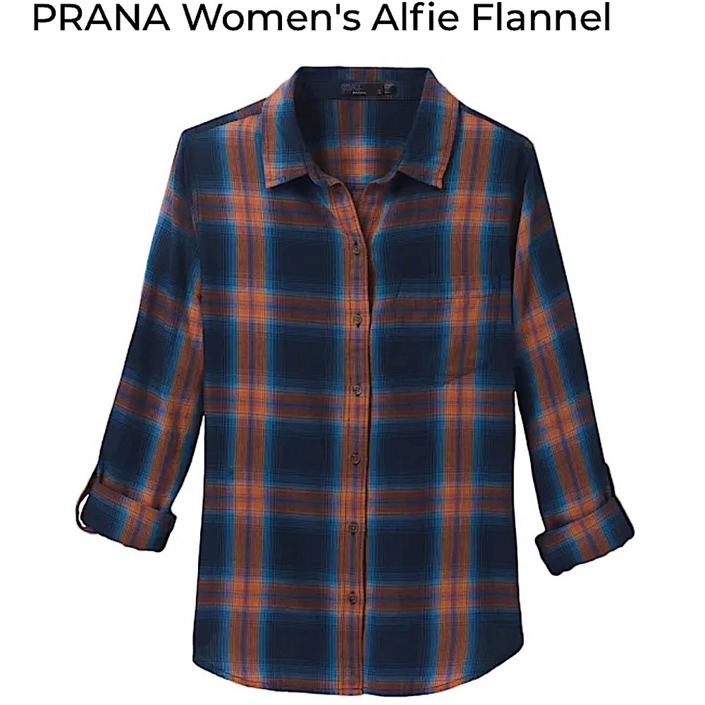 Prana Alfie flannel top
